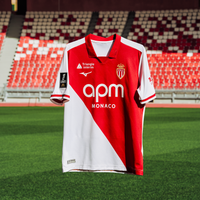 AS Monaco 2026/27 Home Jersey – Red & White Fan Shirt