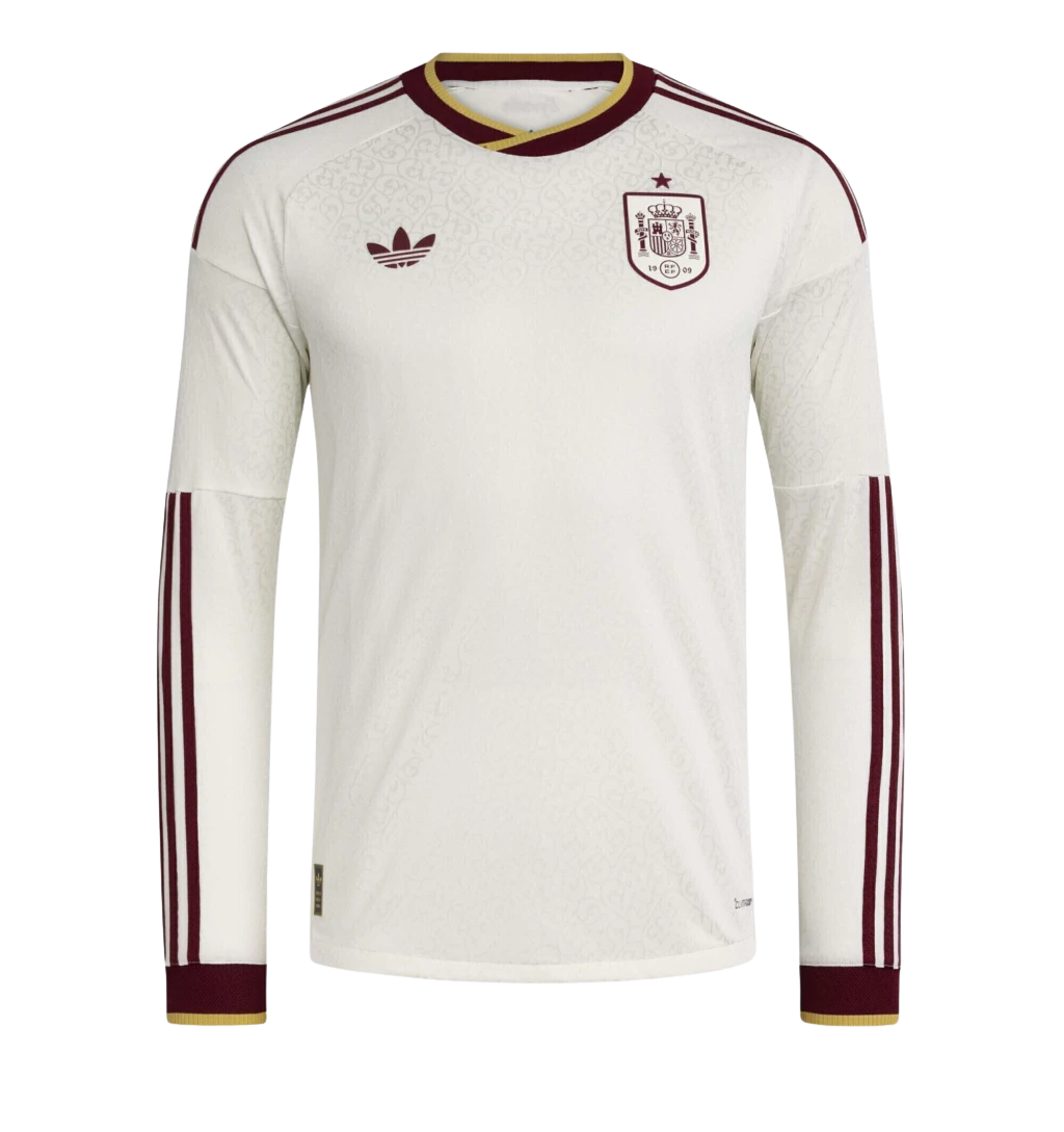 Camiseta manga larga segunda equipación España 26 Oficial